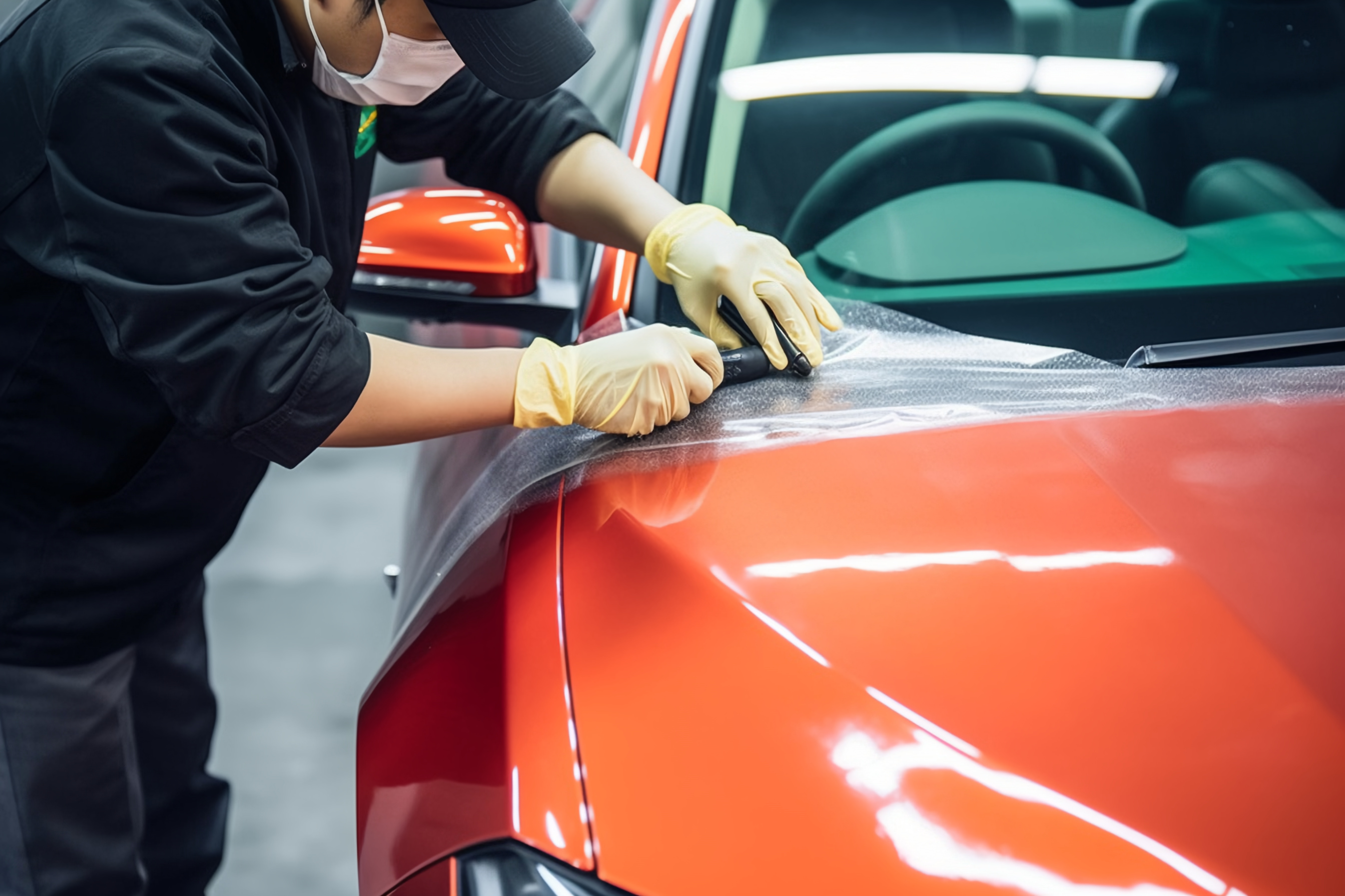 Clear Paint Protection Film G2S (1) Pellicola protettiva trasparente per vernice G2S (1)